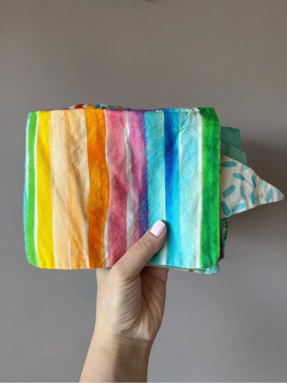 Lovevery Soft‎ Sensory Colorful Book Toy from Charmer Kit Book ONLY